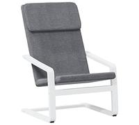 vidaXL Sillón de Relax de Tela Gris Oscuro