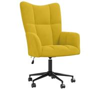 vidaXL Sillón de Relax de Terciopelo Amarillo Mostaza
