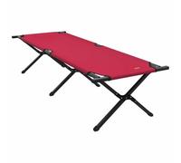 vidaXL Sillón de Sol Plegable en Rojo, con Bolsa de Transporte. Hecho de Tela Oxford 600D, es Ligero Acampar o Dormir al Aire Libre. Es un Mueble Plegable Que te Brinda Comodidad en