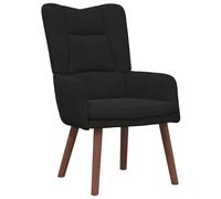 vidaXL Sillón Relajante de Terciopelo Negro