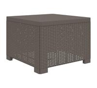 vidaXL Sillón Individual de Jardín Apariencia de Ratan PP Gris Claro, Sofá Resistente al Clima para jardín, balcón, Invernadero, Patio, Ideal para Disfrutar al Aire Libre