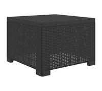 vidaXL Sillón Individual de Jardín Apariencia de Ratan PP, Sofá Resistente al Clima para jardín, balcón, Invernadero, Patio, Ideal para Disfrutar al Aire Libre
