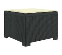 vidaXL Sillón Individual de Jardín con Cojín Apariencia de Ratan PP, Sofá Resistente al Clima para jardín, balcón, Invernadero, Patio, Ideal para Disfrutar al Aire Libre