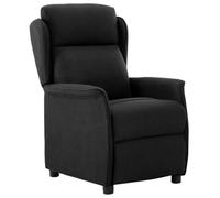 Muebles vidaXL Negro Poliéster Estándar Rectangular Moderno