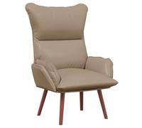 vidaXL Sillón Relajante de Cuero sintético Color Cappuccino