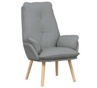 vidaXL Sillón Relax de en Tela Gris Claro