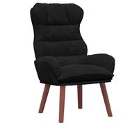 vidaXL Sillón Relajante Negro de Terciopelo