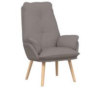 vidaXL Sillón Relajante Taupe Tela