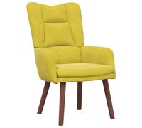 vidaXL Sillón Relajante Terciopelo Amarillo