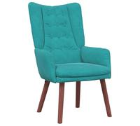 vidaXL Sillón Relajante Terciopelo Turquesa