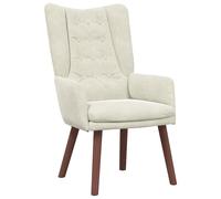 vidaXL Sillón Relajante Velvet Crema