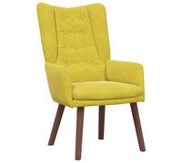 vidaXL Sillón Relax de Terciopelo Amarillo