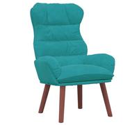vidaXL Sillón Relax Turquesa de Terciopelo