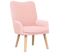 vidaXL Sillón Relajante Rosa de Tela Suave