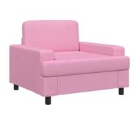 vidaXL Sillón Rosa Tela
