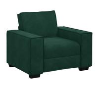 vidaXL Sillón sofá Verde Oscuro 100x78x84 cm Terciopelo
