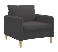 vidaXL Sillón XL Gris Oscuro Bouclé