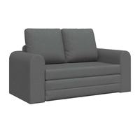 vidaXL Sofá Cama de Suelo 2 en 1 Gris Oscuro 148x71x83 cm Tela