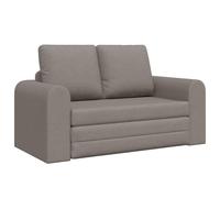 vidaXL Sofá Cama de Suelo 2 en 1 Taupe 148x71x83 cm Tela