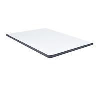 vidaXL Sobrecolchón para Cama Colchón Superior Relleno de Espuma con Memoria Viscoelástico Soporte Suave Cubrecolchón Acolchado Confort 200x140x5 cm suavidad Media