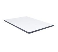 vidaXL Sobrecolchón para Cama Colchón Superior Relleno de Espuma con Memoria Viscoelástico Soporte Suave Cubrecolchón Acolchado Confort 200x140x5 cm suavidad Media