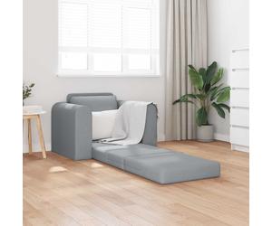 vidaXL Sofá cama 98 x 71 x 83 cm tela, Sofá cama rectangular moderno, asiento versátil, , compacto, ideal para tu