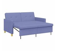 vidaXL Sofá Cama desplegable Azul Jeans Tela