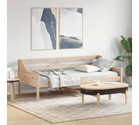vidaXL Sofá Cama, Somier de Listones de Invitados, Estructura de Cama, Mueble para Salón Dormitorio, Madera Maciza de Pino 80x200 cm