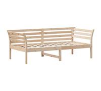 Sofá Cama Sin Colchón Madera Maciza De Pino 90x190 Cm Vidaxl
