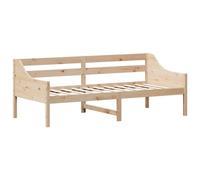 vidaXL Sofá Cama, Somier de Listones de Invitados, Estructura de Cama, Mueble para Salón Dormitorio, Madera Maciza de Pino 90x200 cm