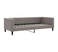 vidaXL Sofá Cama Tela Gris Taupe 90x200 cm, Cama de Invitados, sofá, sofá Cama Individual, sofá Cama cómodo, sofá para Dormir, sofá Cama de Tela