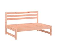 Vidaxl sofá central de jardín madera maciza de abeto douglas 120x80 cm