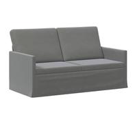 vidaXL Sofá de 2 plazas Gris Oscuro 150 x 81 x 82 cm