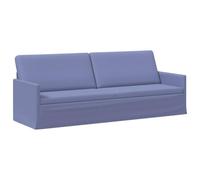 vidaXL Sofá de 3 plazas Azul Jeans 220 x 81 x 82 cm Tela