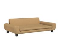 vidaXL Sofá para niños de Terciopelo marrón 100x54x33 cm, Mini sofá, sofá para Cuarto de Juegos, sofá Silla para niños, sofá Infantil, Mini sofá Silla