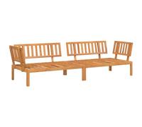 vidaXL Sofás de Esquina de palets de jardín 2 uds Madera Maciza Acacia, sofá de Esquina de palets, sofá de jardín, sofá Modular