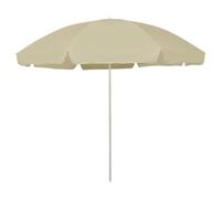 vidaXL Sombrilla de Playa Amarillo Arena 300 cm