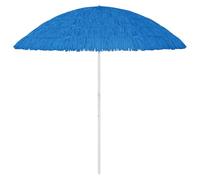 vidaXL Sombrilla de playa Hawaii Azul 300 cm