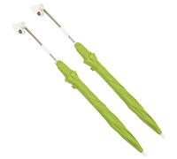 vidaXL Sombrilla para Silla de Camping de Jardín Parasol Patio Toldo Sombra Protegerse del Sol Viento Lluvia Cubierta Playa Terraza Verde