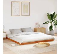 vidaXL Somier de cama de 180 x 200 cm, tamaño Super King, madera maciza de pino, listones de madera contrachapada, somier moderno para dormitorio