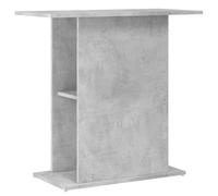 vidaXL Soporte de Acuario Madera ingeniería Gris hormigón 75x36x72,5cm