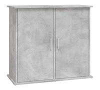vidaXL Soporte de Acuario Madera ingeniería Gris hormigón 81x36x73 cm, Mueble para pecera, Armario para Acuario, Soporte de Madera para pecera
