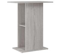 vidaXL Soporte de Acuario Madera ingeniería Gris Sonoma 60,5x36x72,5cm