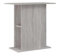 vidaXL Soporte de Acuario Madera ingeniería Gris Sonoma 75x36x72,5 cm