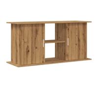 vidaXL Soporte para acuario/mesa para pecera, madera de ingeniería, roble artesanal, 121 x 41 x 58 cm