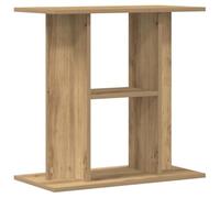 vidaXL Soporte de acuario Madera ingeniería Roble Artisan 60x30x60 cm