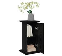 vidaXL Soporte de Exhibición Roble Negro 31 x 30 x 60 cm