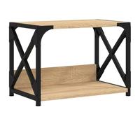 vidaXL Soporte de Impresora 2 Niveles Roble Sonoma 44x26x31,5 cm