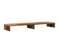 vidaXL Soporte de Pantalla Madera ingeniería Envejecida 100x27x10 cm