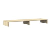 vidaXL Soporte de Pantalla Madera ingeniería Roble Sonoma 100x27x10 cm